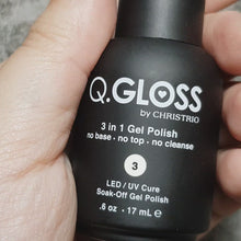 Load and play video in Gallery viewer, CHRISTRIO Q.GLOSS GEL POLISH #3
