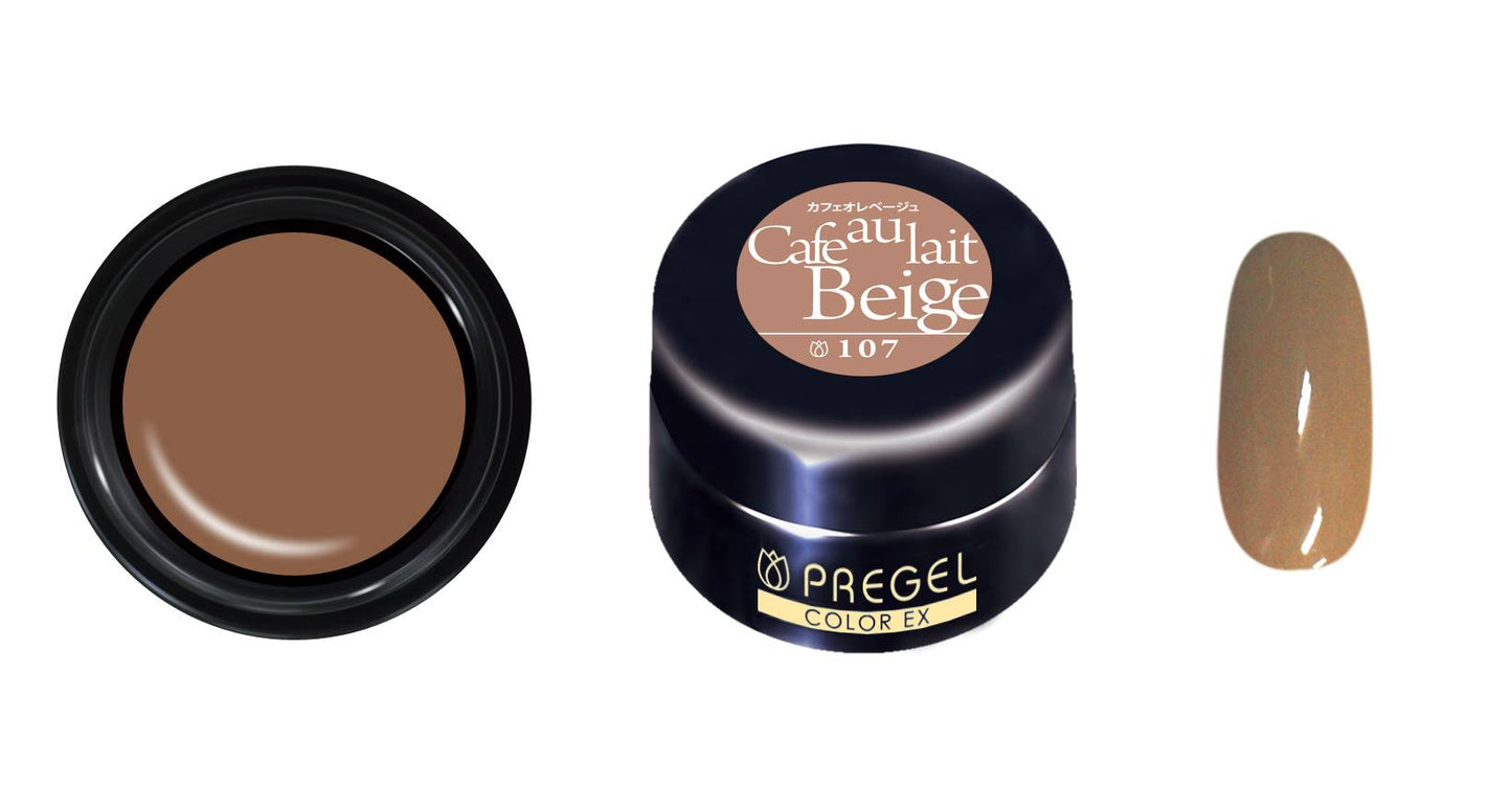 PREGEL COLOR EX 107 CAFE AU LAIT BEIGE