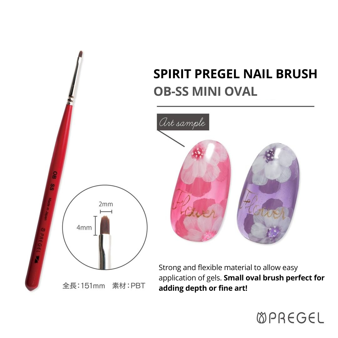 SPIRIT PREGEL NAIL BRUSH - OB-SS