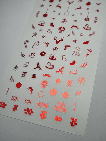 TSUMEKIRA CHRISTMAS ORNAMENT RED | SG-CRS-603 [DISCONTINUED]