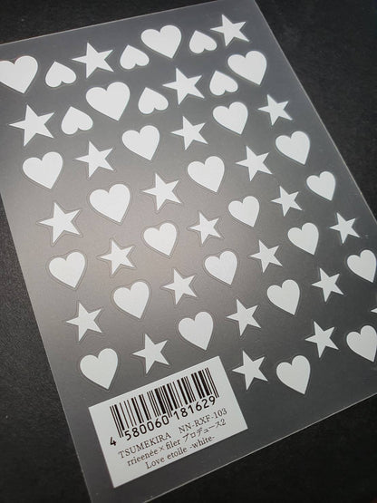 TSUMEKIRA LOVE ETOILE WHITE | NN-RXF-103
