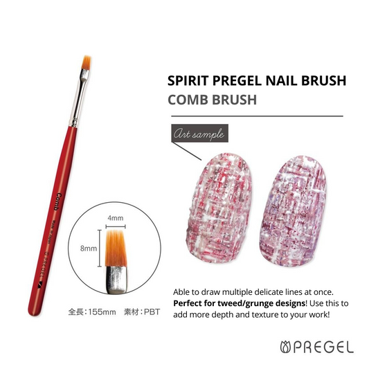 SPIRIT PREGEL NAIL BRUSH - COMB