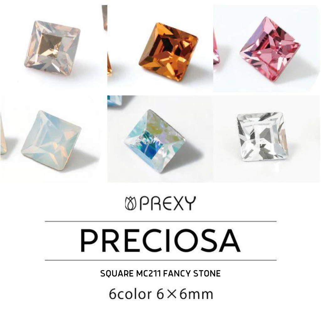 PRECIOSA SQUARE MC211 6X6MM FANCY STONE