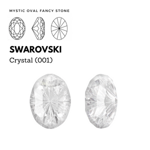 SWAROVSKI 4160 MYSTIC OVAL CRYSTAL