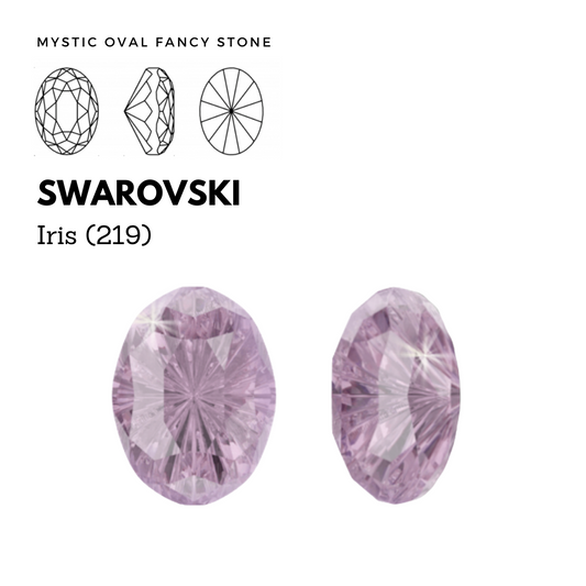 SWAROVSKI 4160 MYSTIC OVAL IRIS