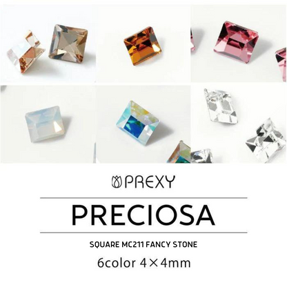 PRECIOSA SQUARE MC211 4X4MM FANCY STONE