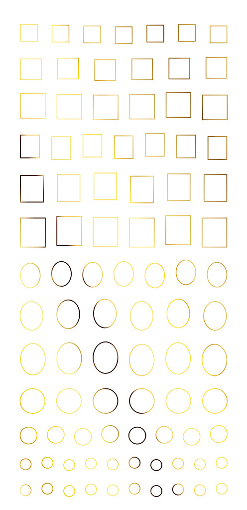 TSUMEKIRA FRAME PARTS GOLD | SG-FPT-102 [DISCONTINUED]