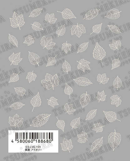 TSUMEKIRA 【ES】 LEAF VEIN IVORY | ES-LVE-101