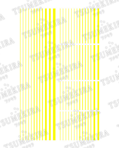 TSUMEKIRA 【ES】 NEON LINE NEON YELLOW | ES-NLI-103
