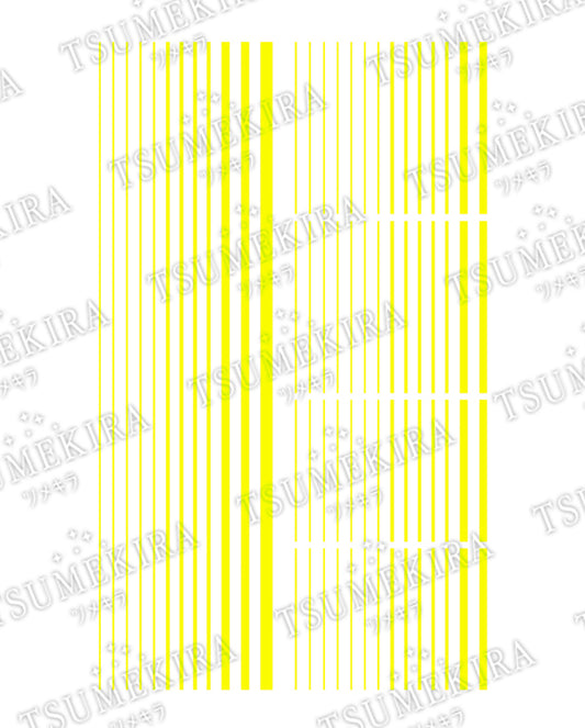 TSUMEKIRA 【ES】 NEON LINE NEON YELLOW | ES-NLI-103