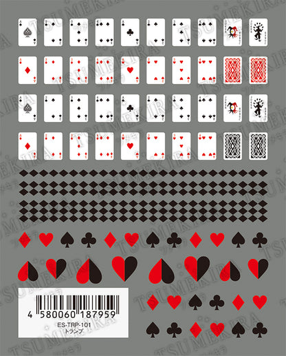TSUMEKIRA 【ES】 TRUMP PLAYING CARDS | ES-TRP-101