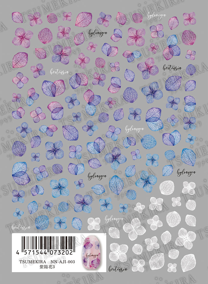 TSUMEKIRA HYDRANGEA 3 | NN-AJI-003
