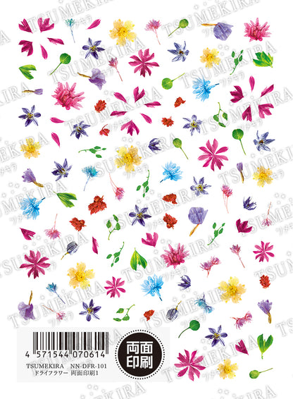 TSUMEKIRA DRIED FLOWER DOUBLE SIDED 1 | NN-DFR-101
