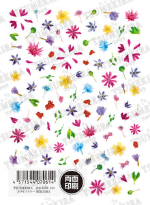 TSUMEKIRA DRIED FLOWER DOUBLE SIDED 1 | NN-DFR-101