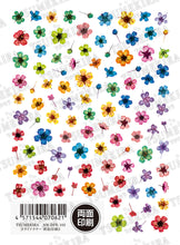 Load image into Gallery viewer, TSUMEKIRA DRIED FLOWER DOUBLE SIDED 2 | NN-DFR-102
