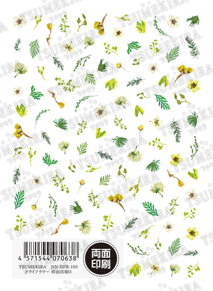 TSUMEKIRA DRIED FLOWER DOUBLE SIDED 3 | NN-DFR-103
