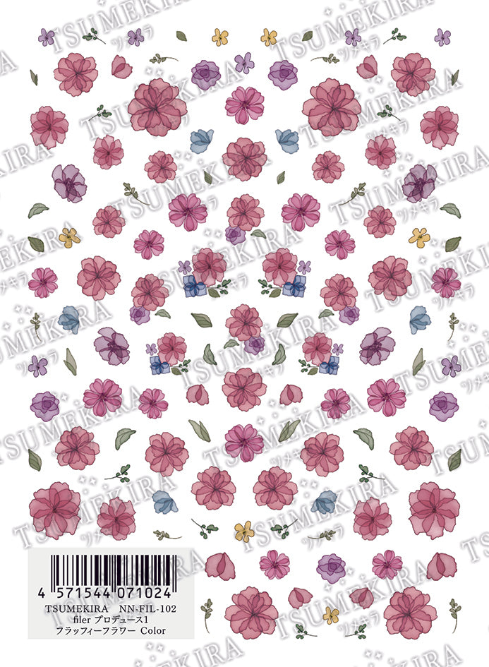 TSUMEKIRA FILER × FLUFFY FLOWER COLOR | NN-FIL-102