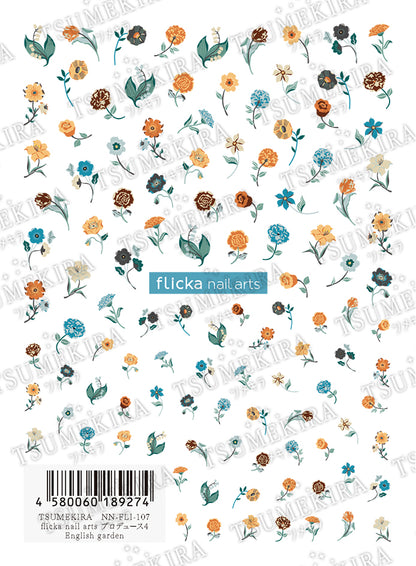 TSUMEKIRA FLICKA NAIL ARTS × ENGLISH GARDEN | NN-FLI-107