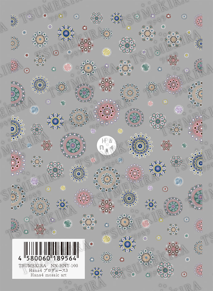TSUMEKIRA HANA4 × MOSAIC ART | NN-HNY-103