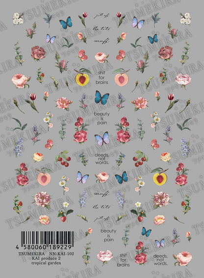 TSUMEKIRA KAI × TROPICAL GARDEN | NN-KAI-102