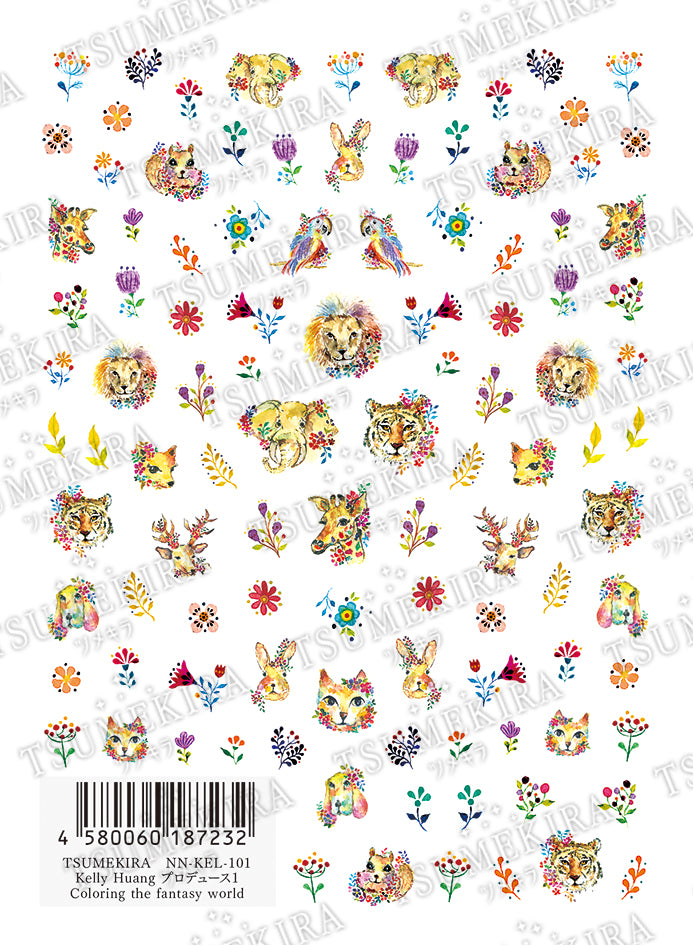TSUMEKIRA KELLY HUANG × COLORING THE FANTASY WORLD | NN-KEL-101