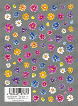 Load image into Gallery viewer, TSUMEKIRA CRANBERRY NAIL × COLORFUL FLOWERS | NN-KJR-110
