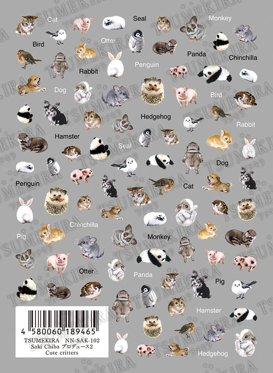 TSUMEKIRA SAKI CHIBA × CUTE CRITTERS | NN-SAK-102