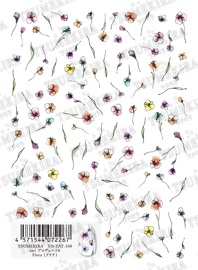 TSUMEKIRA TATI × FLORA CLEAR | NN-TAT-108