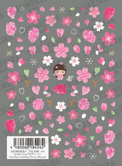 TSUMEKIRA YUMI LING × DANCING OF SPRING CHERRY BLOSSOM | NN-YML-101