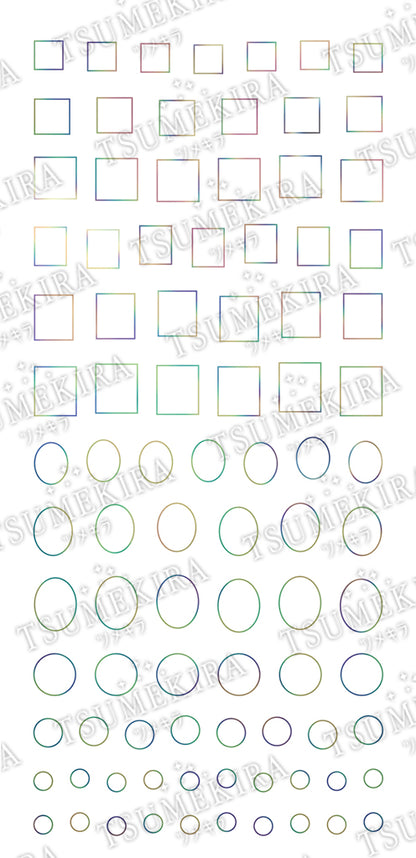 TSUMEKIRA FRAME PARTS RAINBOW | SG-FPT-104 [DISCONTINUED]