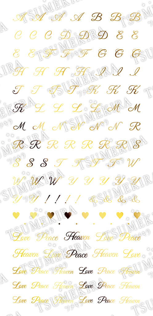 TSUMEKIRA KURO × SELECT INITIAL | SG-KUR-102