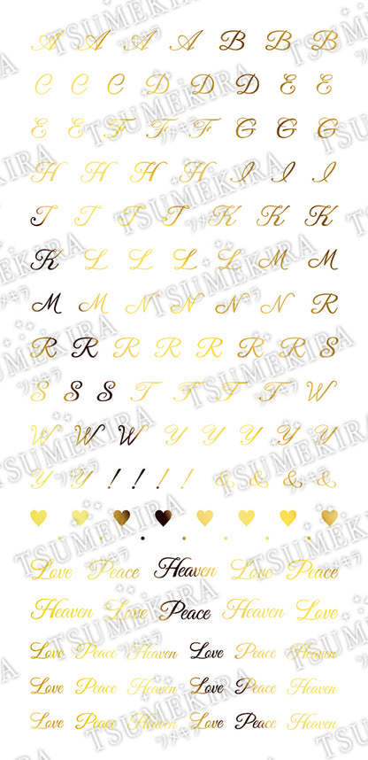 TSUMEKIRA KURO × SELECT INITIAL | SG-KUR-102