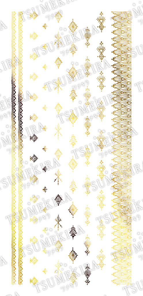 TSUMEKIRA VICKY WU × AZTEC ART GOLD | SG-VIW-110