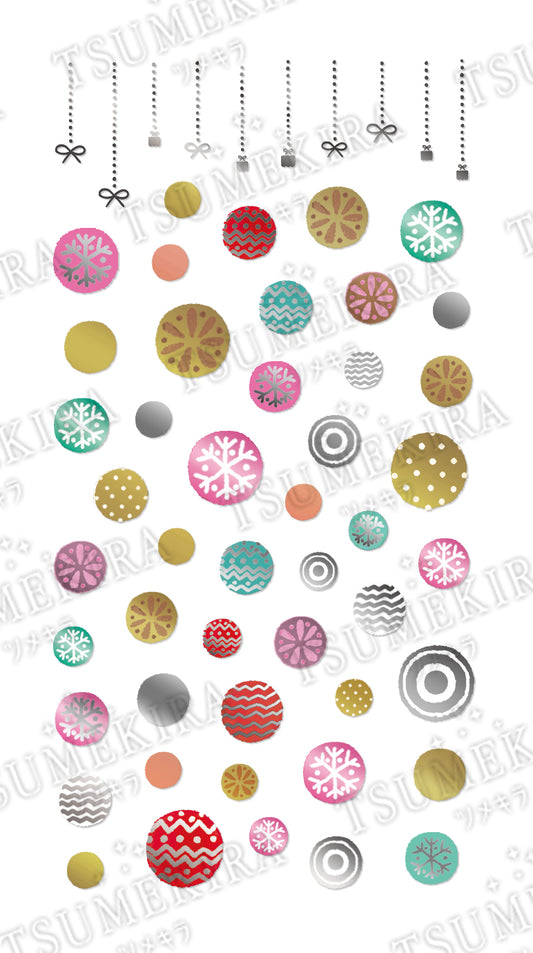TSUMEKIRA 【NOBLE】 DOT CHRISTMAS | NO-DOC-101 [DISCONTINUED]