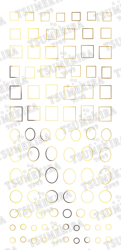 TSUMEKIRA FRAME PARTS GOLD | SG-FPT-102 [DISCONTINUED]