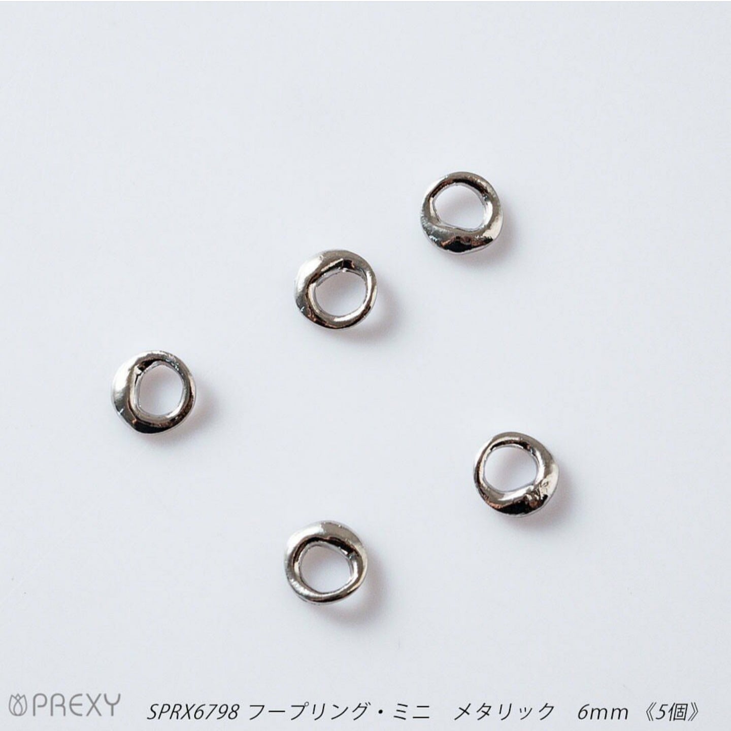 HOOP RING MINI METALLIC SPRX6798