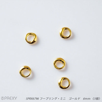 HOOP RING MINI GOLD SPRX6796