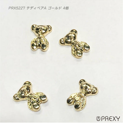 TEDDY BEAR (A) GOLD PRX5227