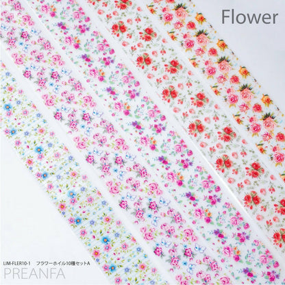 FLORAL FOIL 10PC BOX SET LIM-FLER10-1