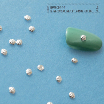 METAL SHELL SILVER SPRX6144