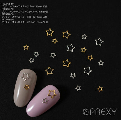 PREXY STUDS STAR ② GOLD