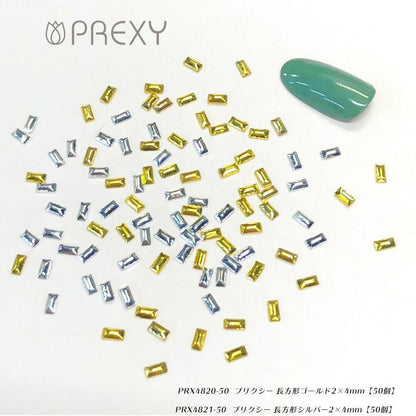 PREXY RECTANGLE GOLD