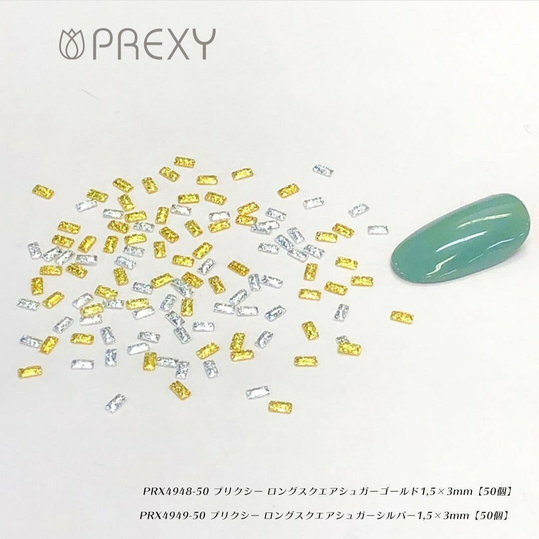 PREXY LONG SQUARE SUGAR GOLD