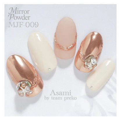 PREANFA MIRROR POWDER PINK GOLD MJF-009