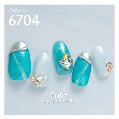 KIMAGURE CAT EYE GEL 6704 BLUE MALLOW EYE