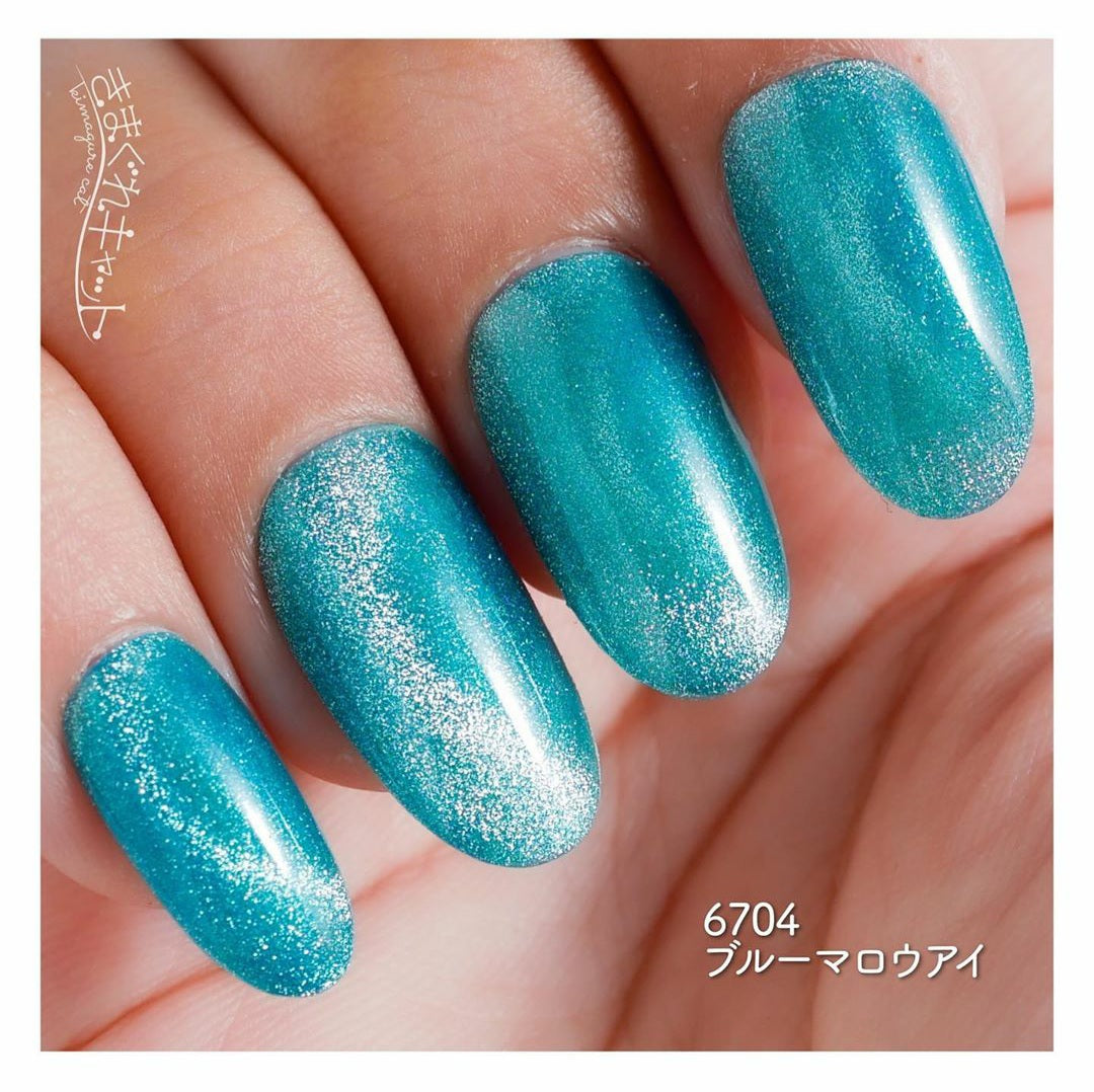 KIMAGURE CAT EYE GEL 6704 BLUE MALLOW EYE