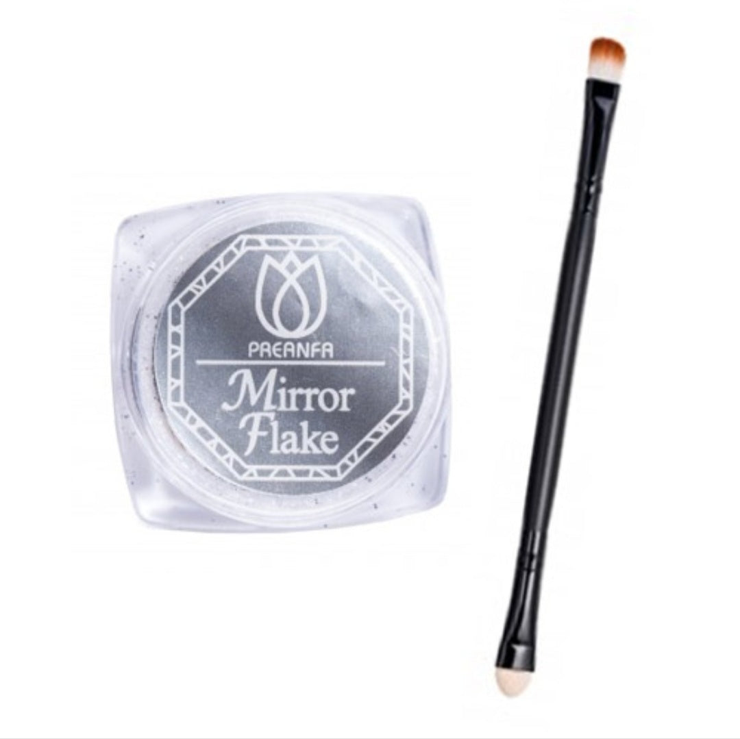 PREANFA MIRROR FLAKE SILVER / GOLD