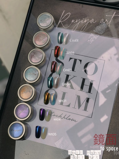 RUYIYA x HANA AURORA CHROME POWDER