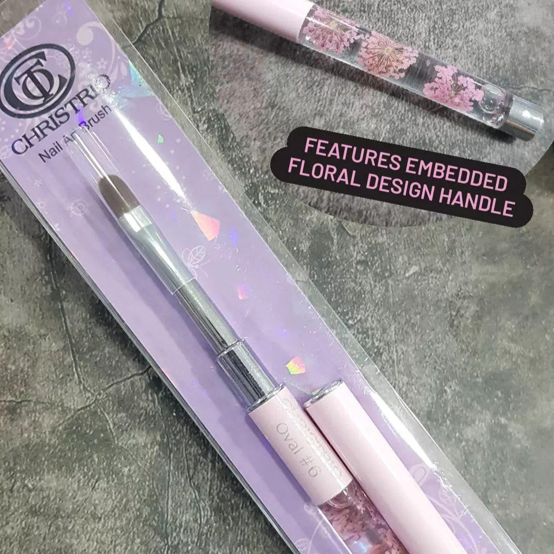 CHRISTRIO NAIL ART BRUSH - OVAL #6