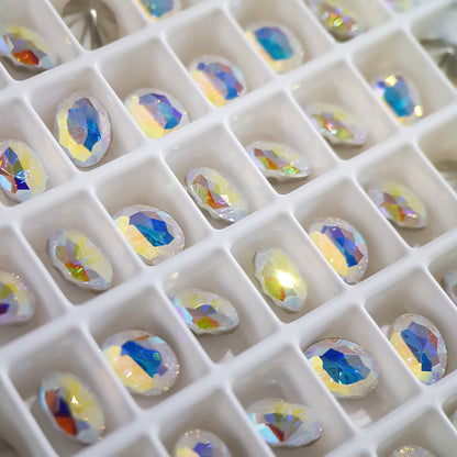 SWAROVSKI 4160 MYSTIC OVAL CRYSTAL AB